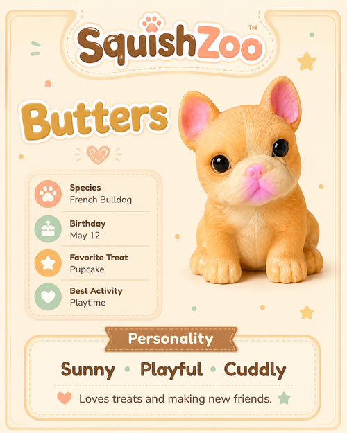 Butters – French Bulldog Slow-Rise Squishy